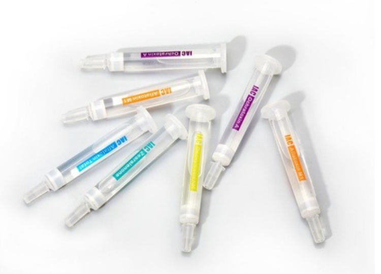 Immunoaffinity columns -Aflatoxins, Ochratoxin A and Aflatoxin M1